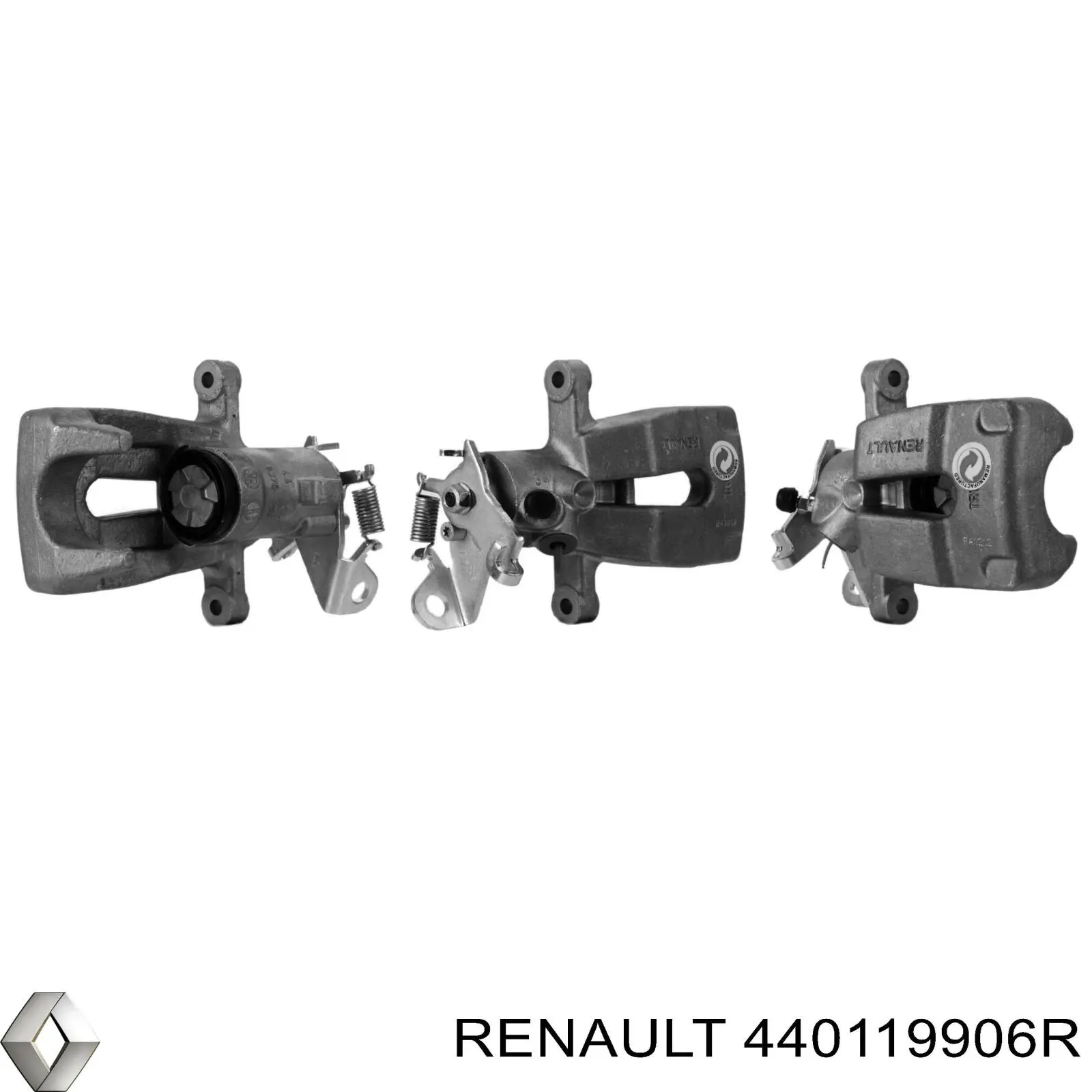 Купить 440119906R Renault (RVI) Суппорт задний правый