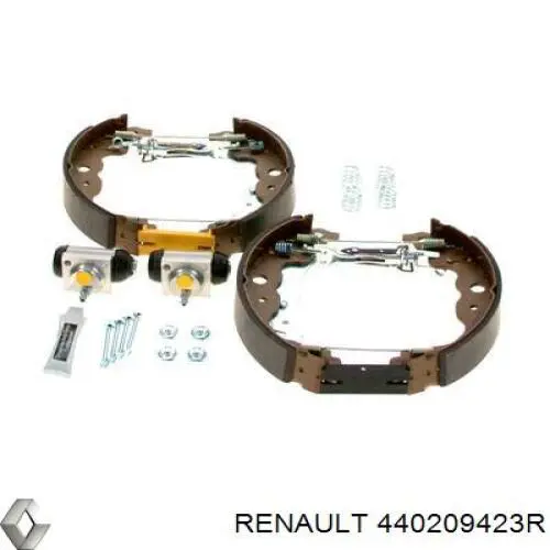 Задние барабанные колодки 440209423R Renault (RVI)