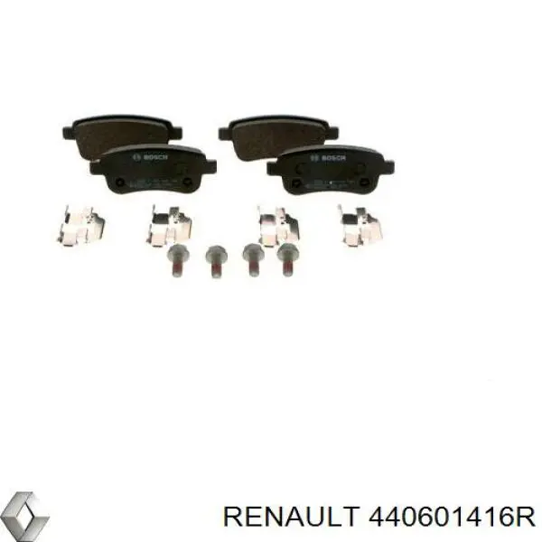 Колодки дисковые  Renault (RVI) 440601416R цена, от 15.31 USD