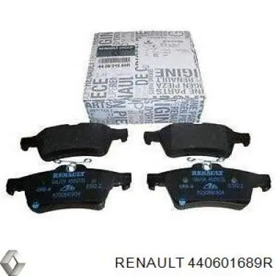 Колодки гальмові задні, дискові 440601689R Renault (RVI)