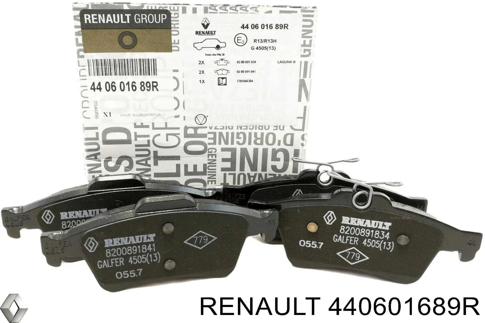 Колодки дисковые  Renault (RVI) 440601689R цена, от 39.80 USD