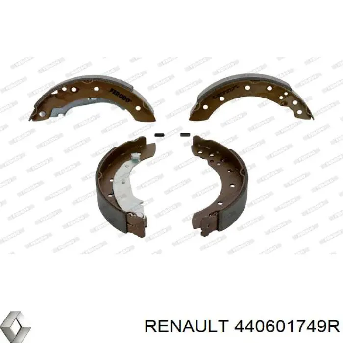 Тормоза рабочие задние ножные и тормозные барабаны Renault (RVI) 440601749R цена, от 28.39 USD