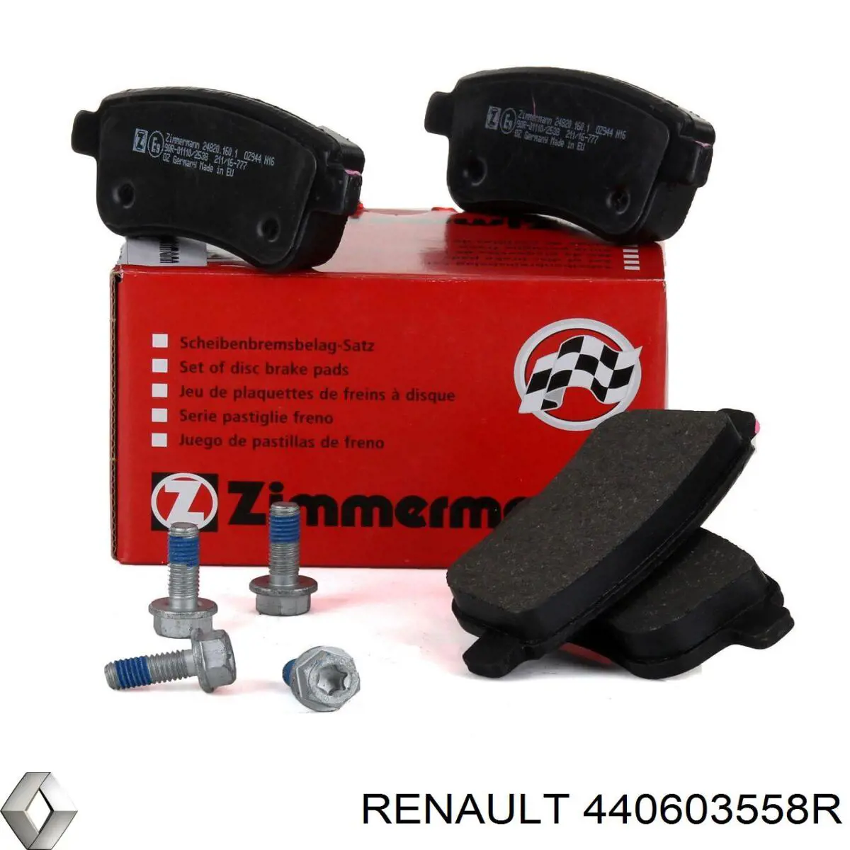 Колодки дисковые  Renault (RVI) 440603558R цена, от 35.23 USD