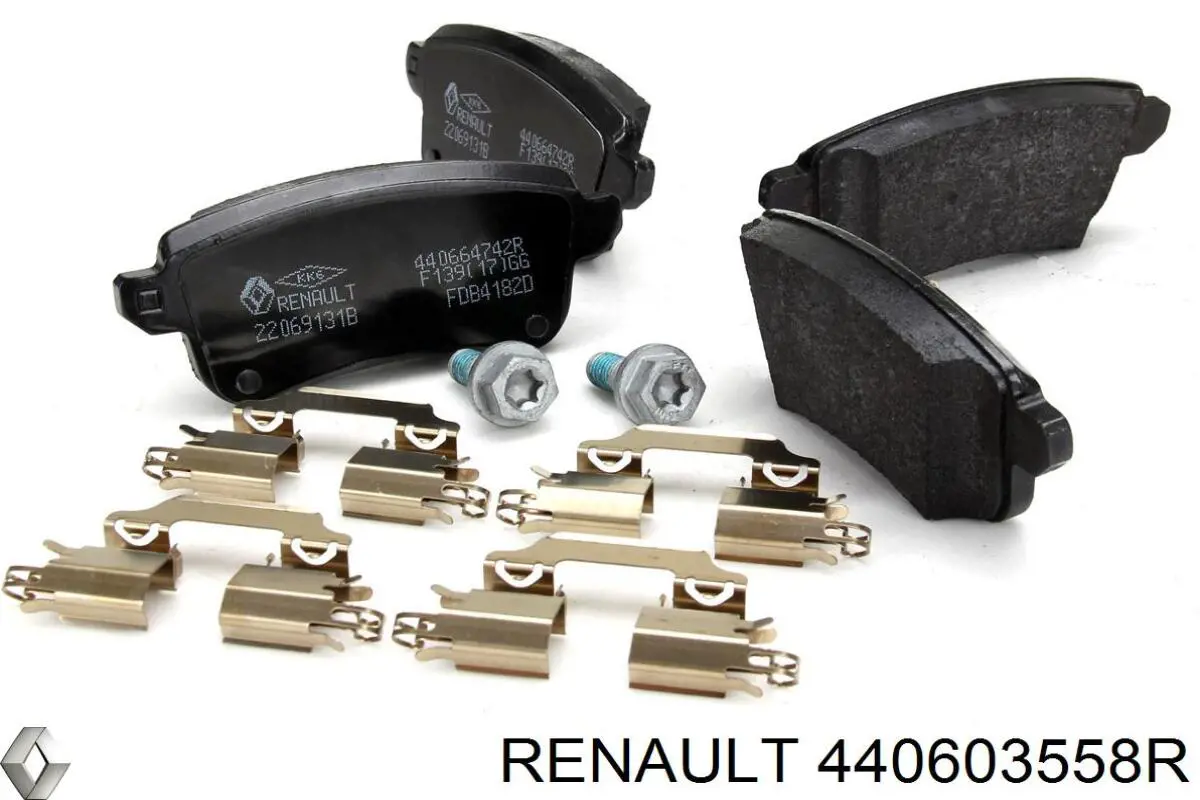 440603558R Renault (RVI) Колодки тормозные дисковые комплект