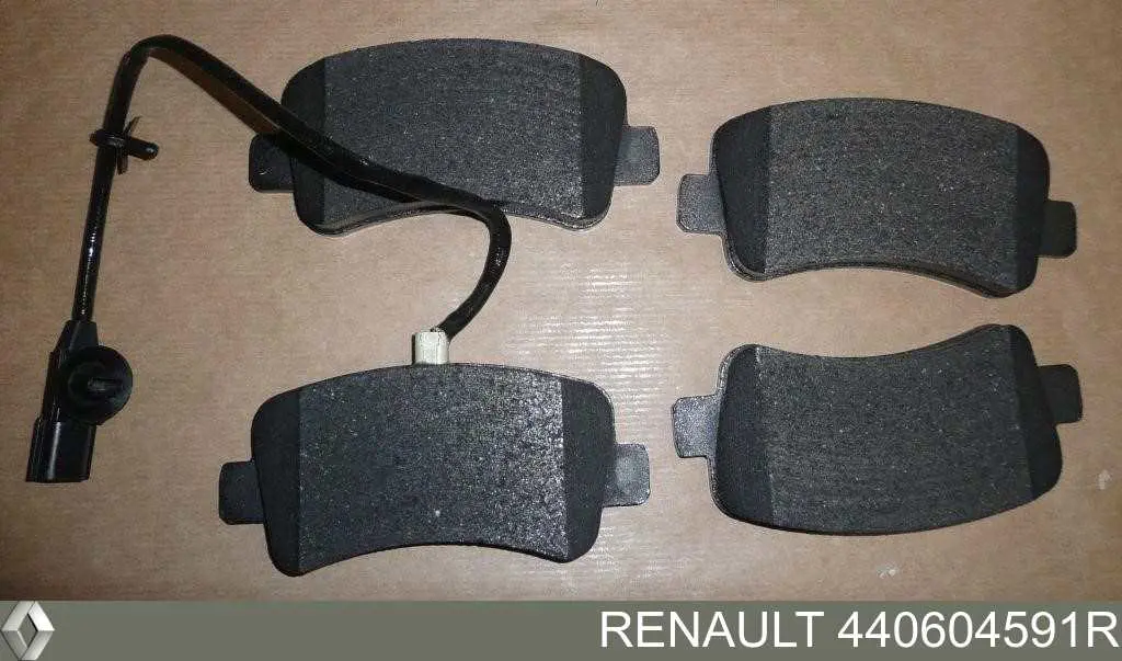 Задние тормозные колодки 440604591R Renault (RVI)