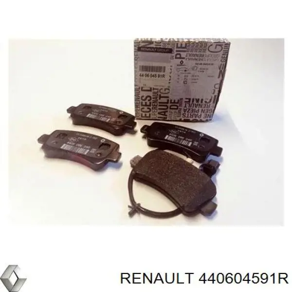 Колодки дисковые  Renault (RVI) 440604591R цена, от 27.32 USD
