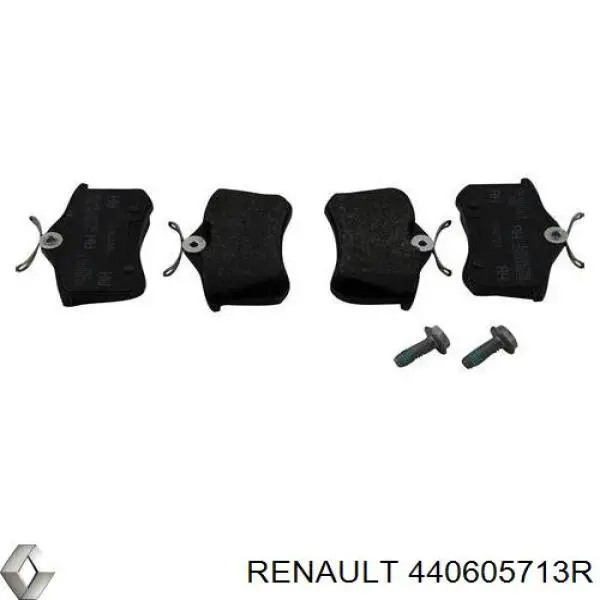 Задние дисковые колодки Renault (RVI) 440605713R