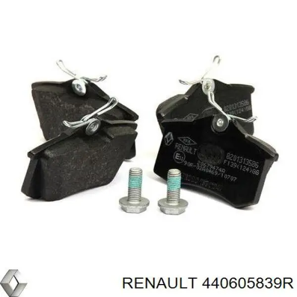 Колодки дисковые  Renault (RVI) 440605839R цена, от 14.06 USD