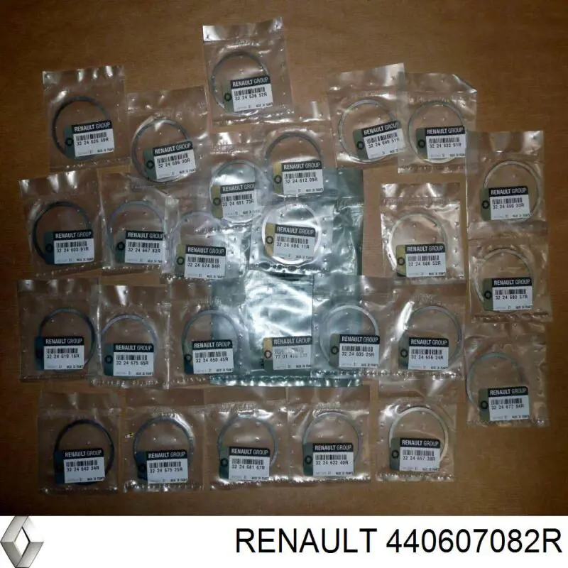 Задние тормозные колодки 440607082R Renault (RVI)