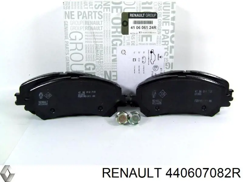 440607082R Renault (RVI) Колодки тормозные дисковые комплект