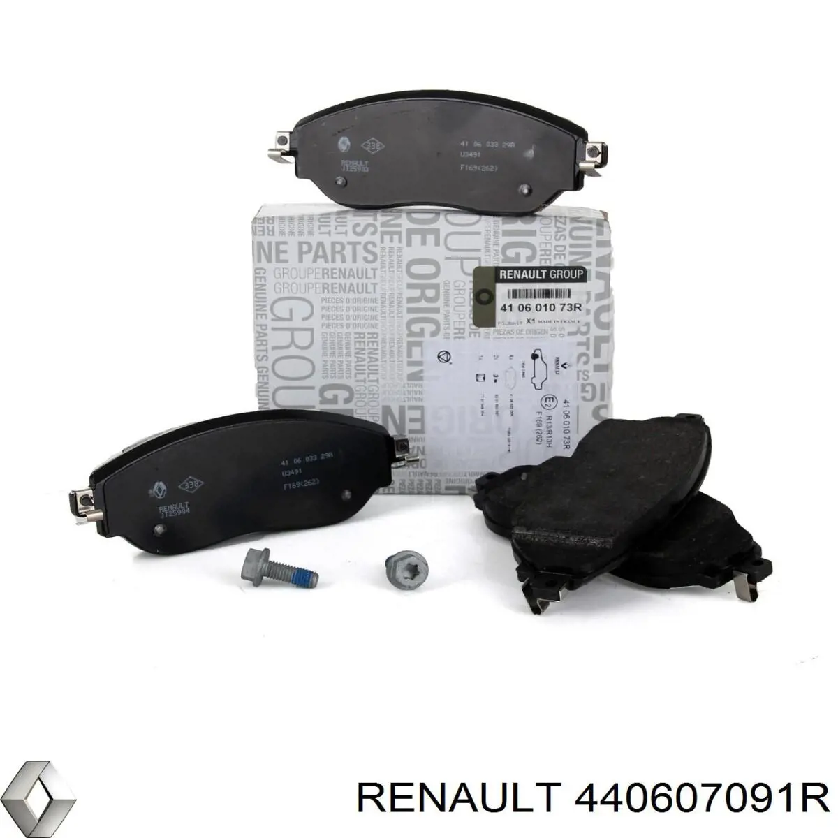 Задние дисковые колодки Renault (RVI) 440607091R