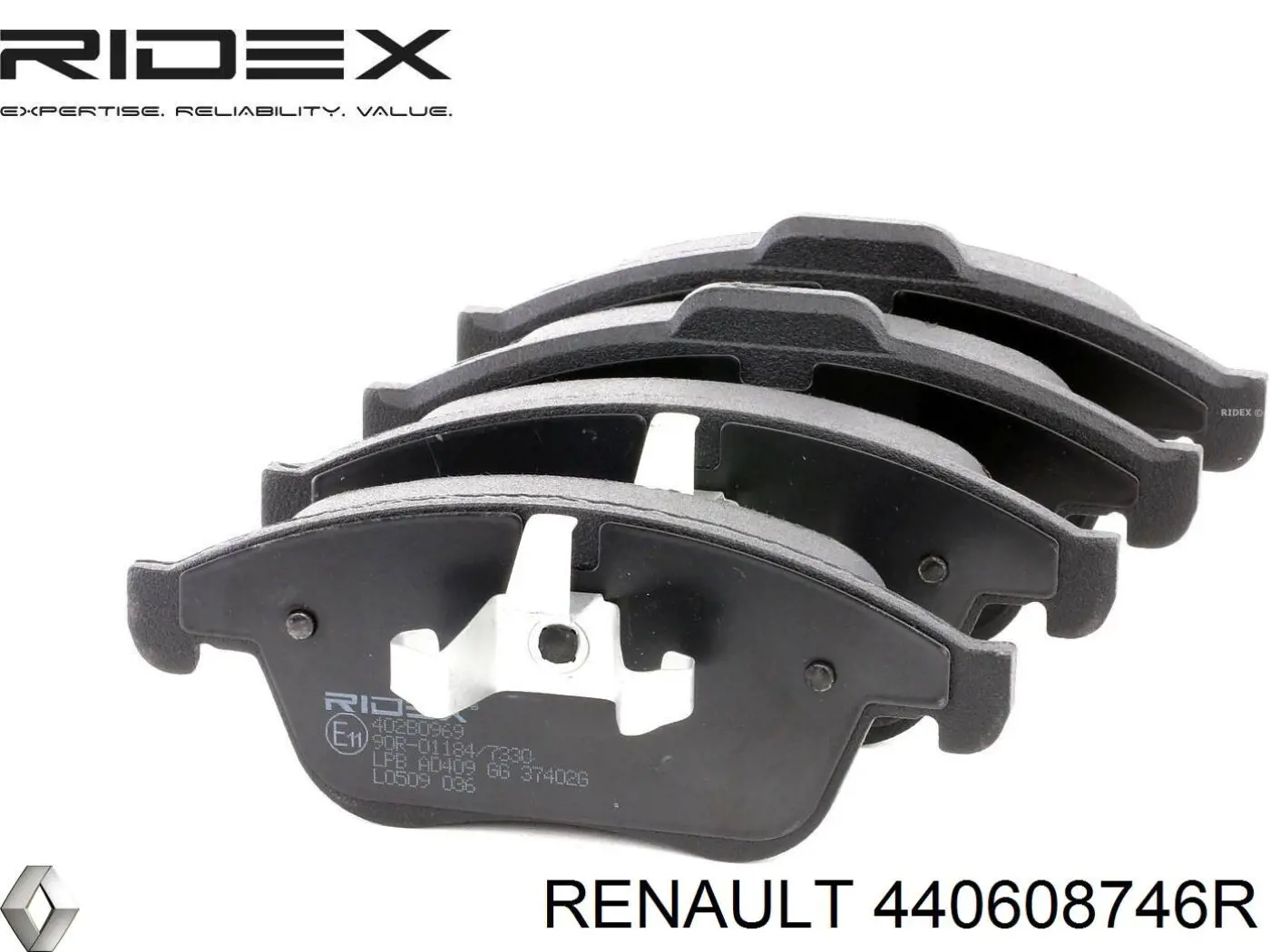 Колодки Renault (RVI) 440608746R цена, от 27.93 USD