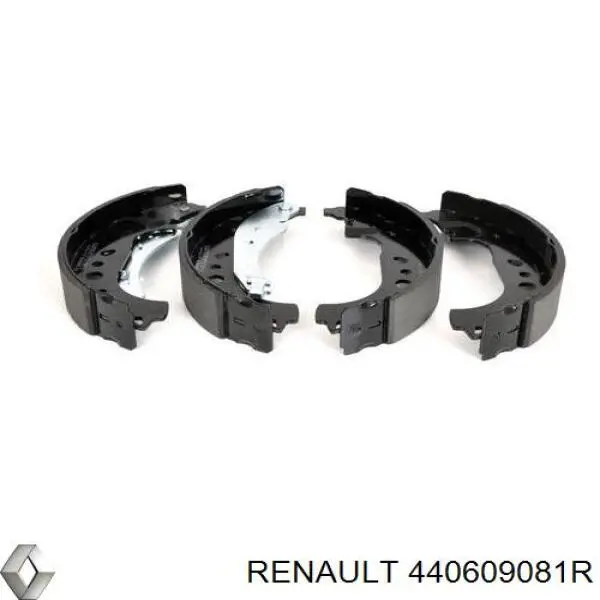 Kit de frenos de tambor, con cilindros, completo 440609081R Renault (RVI)