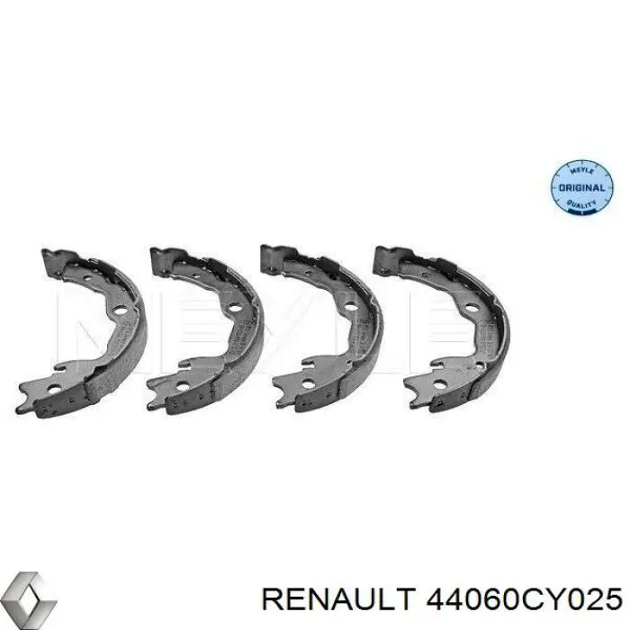 Тормозные колодки стояночного тормоза Renault (RVI) 44060CY025 цена, от 18.11 USD