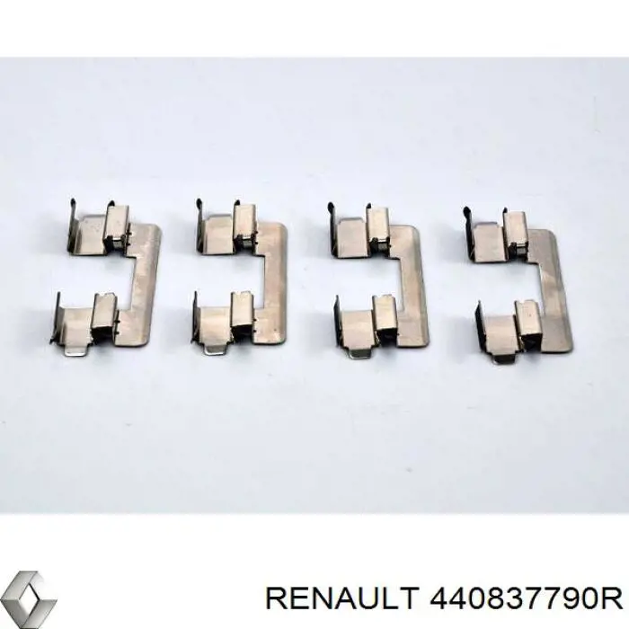 Комплект пружинок крепления дисковых колодок передних Renault (RVI) 440837790R