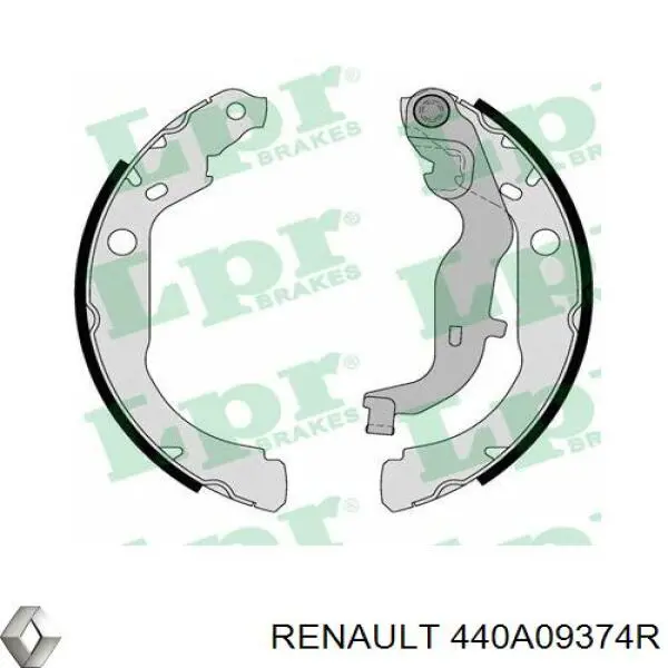 Тормоза рабочие задние ножные и тормозные барабаны Renault (RVI) 440A09374R цена, от 29.55 USD