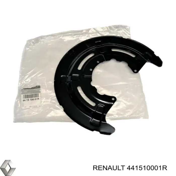 441510001R Renault (RVI) proteção do freio de disco traseiro