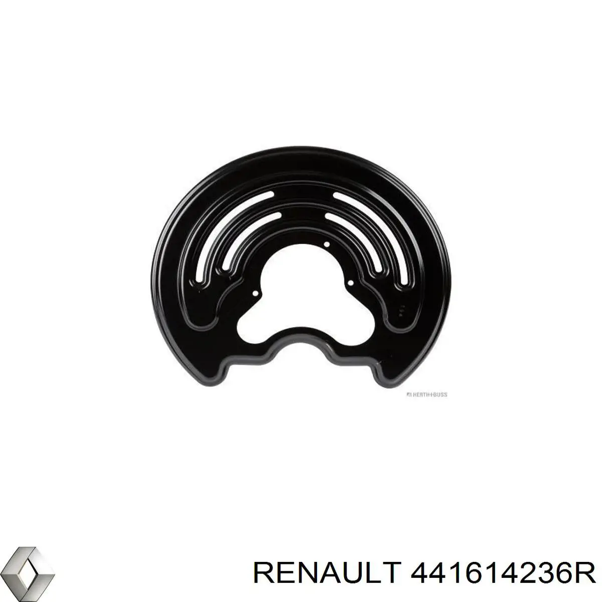 Защита тормозного диска заднего левая 441614236R Renault (RVI)