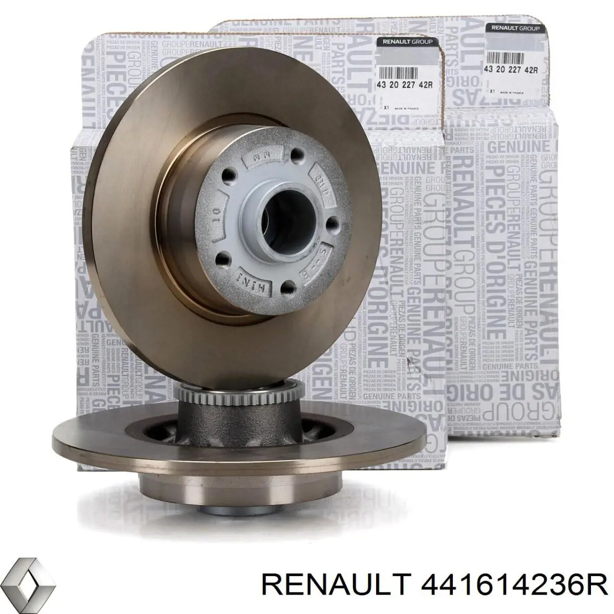 Кожух тормозного диска заднего левый Renault (RVI) 441614236R