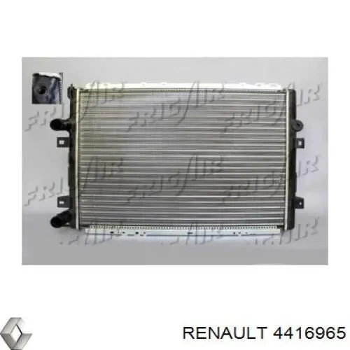 Радиатор охлаждения двигателя Renault (RVI) 4416965 цена, от 145.45 USD