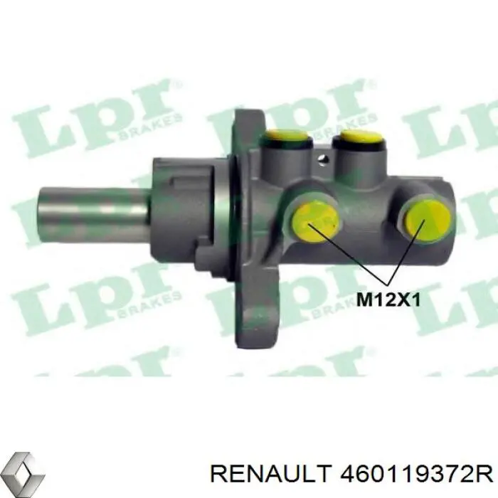 460119372R Renault (RVI) cilindro mestre do freio