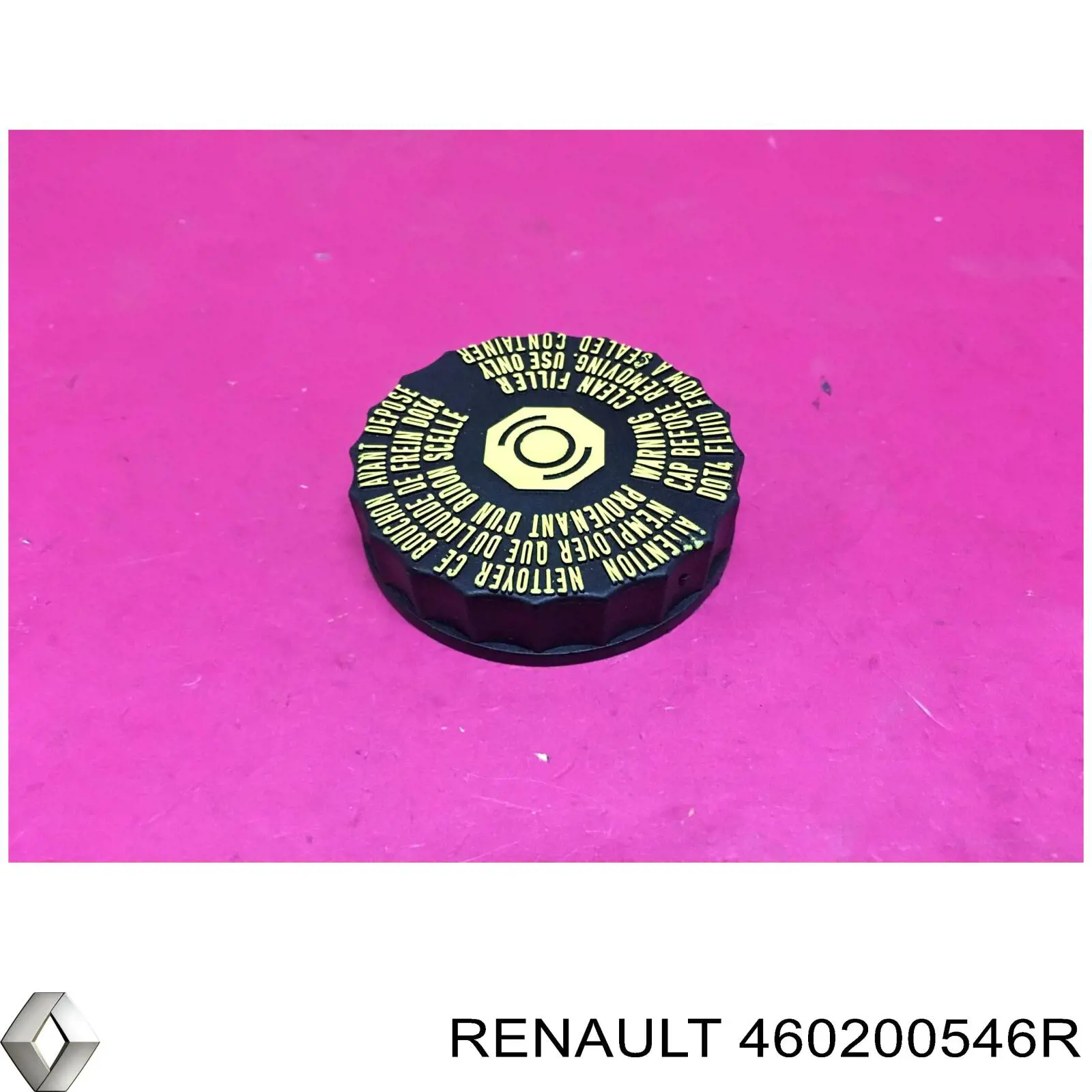 460200546R Renault (RVI) крышка бачка главного тормозного цилиндра