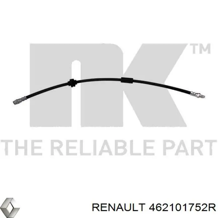 462101752R Renault (RVI) шланг тормозной задний