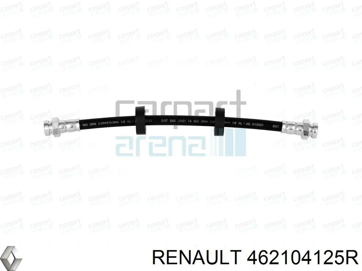 Тормозной шланг задний Renault (RVI) 462104125R цена, от 9.10 USD