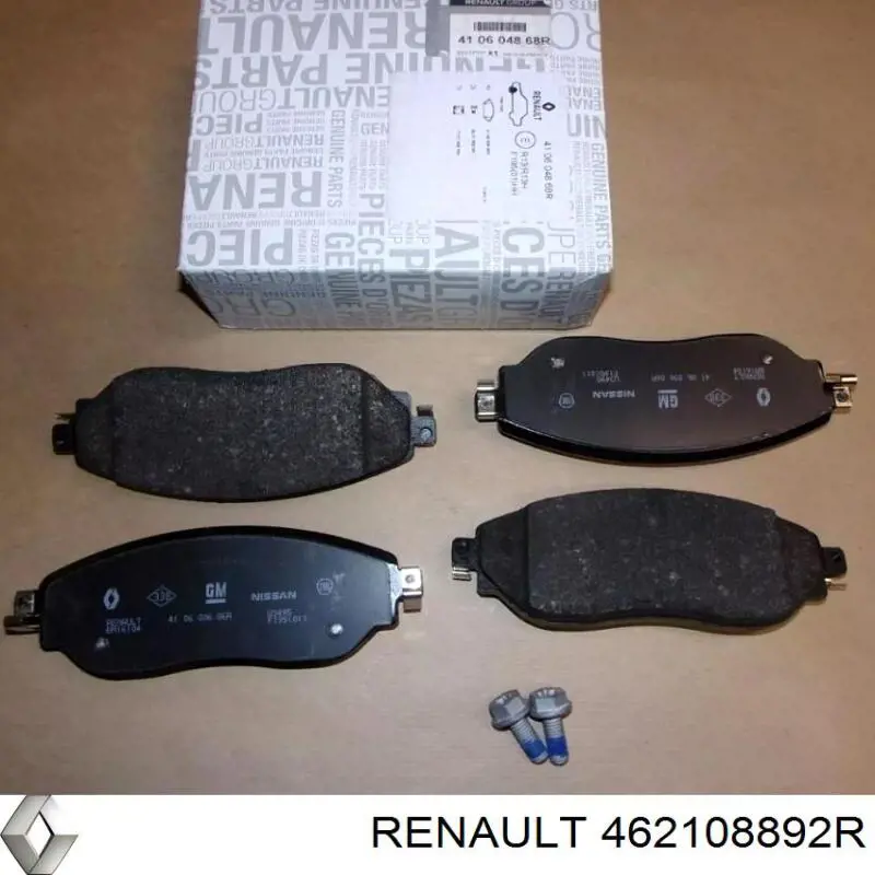 462108892R Renault (RVI) Гибкая тормозная трубка передняя