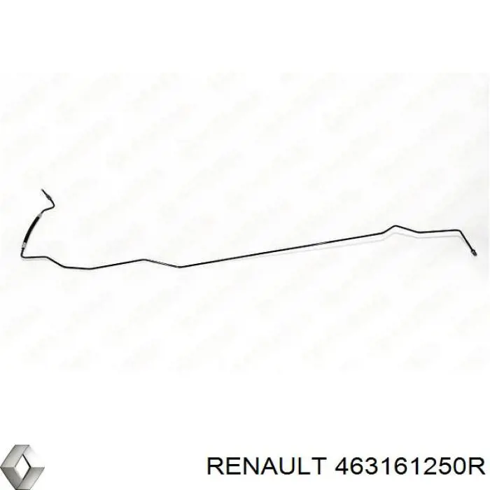 Mangueira do freio traseira esquerda para Renault Fluence (L3)