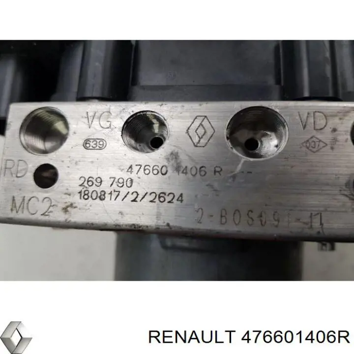 476601406R Mercedes Блок ABS гидравлический