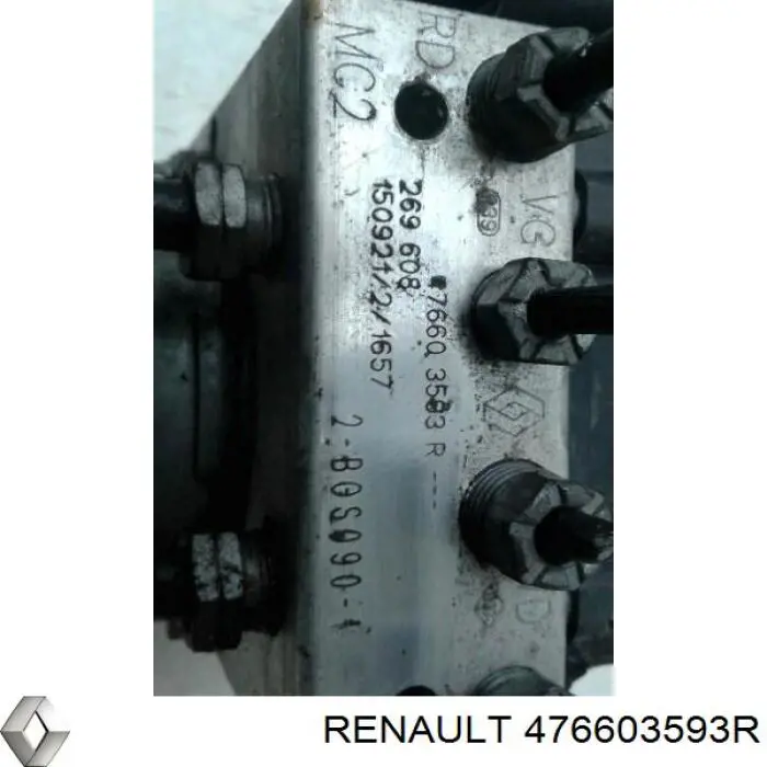 Блок управления АБС  Renault (RVI) 476603593R