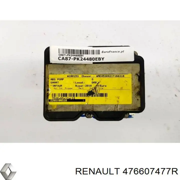 Гидроблок АБС Renault (RVI) 476607477R цена, от 64.75 USD