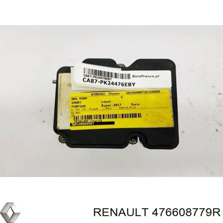 Блок управления АБС  Renault (RVI) 476608779R