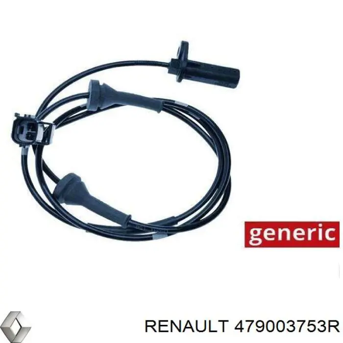 Датчик АБС (ABS) задний, левый Renault (RVI) 479003753R цена, от 19.95 USD