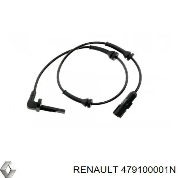 Sensor ABS delantero derecho 479100001N Renault (RVI)