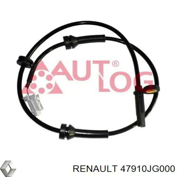 Датчик АБС (ABS) передний 47910JG000 Renault (RVI)