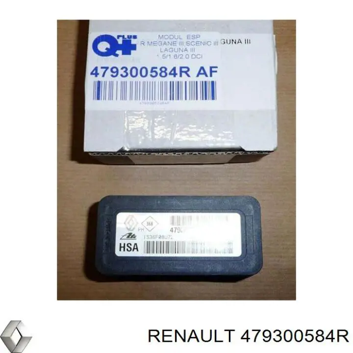 479300584R Renault (RVI) датчик поперечного ускорения (esp)