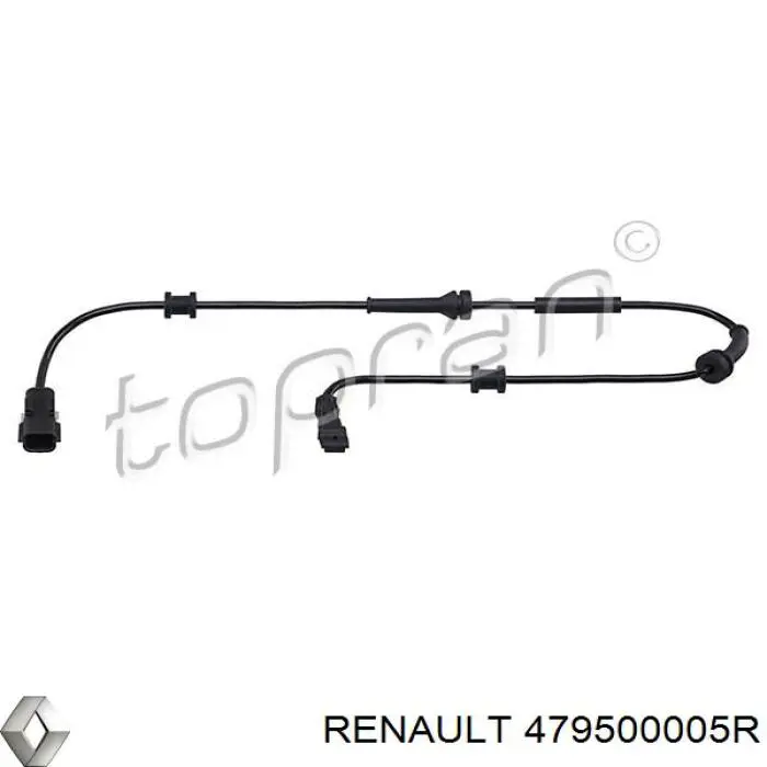 479500005R Renault (RVI) датчик абс (abs задний)