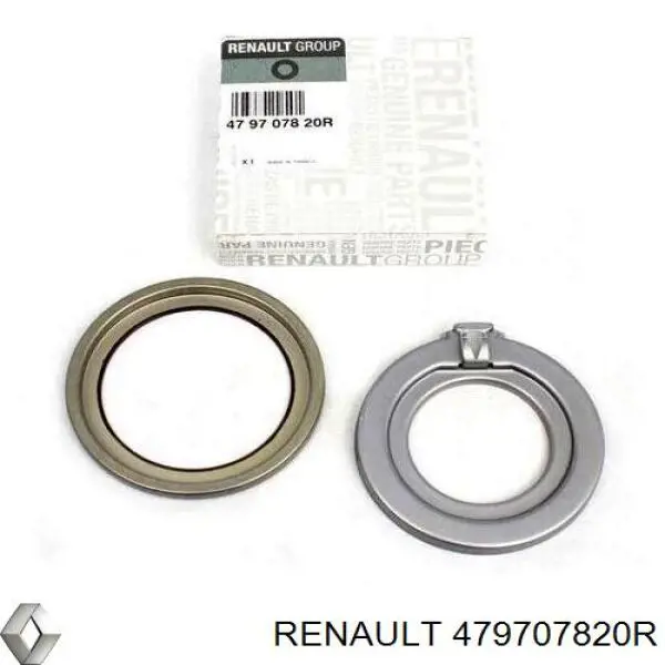 479707820R Renault (RVI) disco do freio traseiro