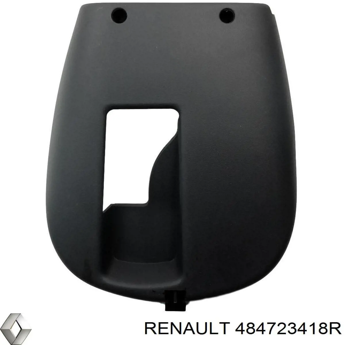 484723418R Renault (RVI) caixa de proteção do mecanismo de direção
