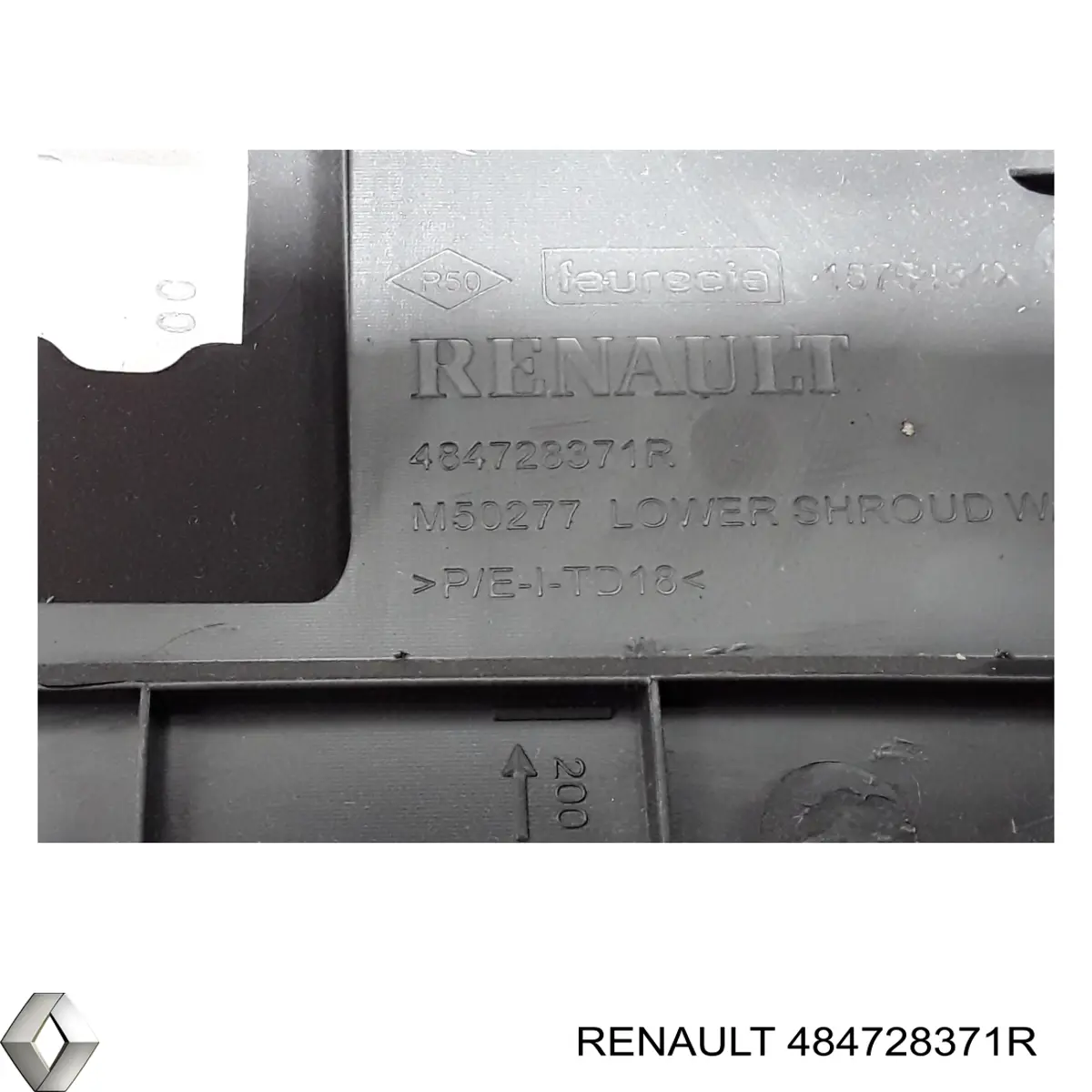 Накладка рулевой колонки Renault (RVI) 484728371R цена, от 57.34 USD