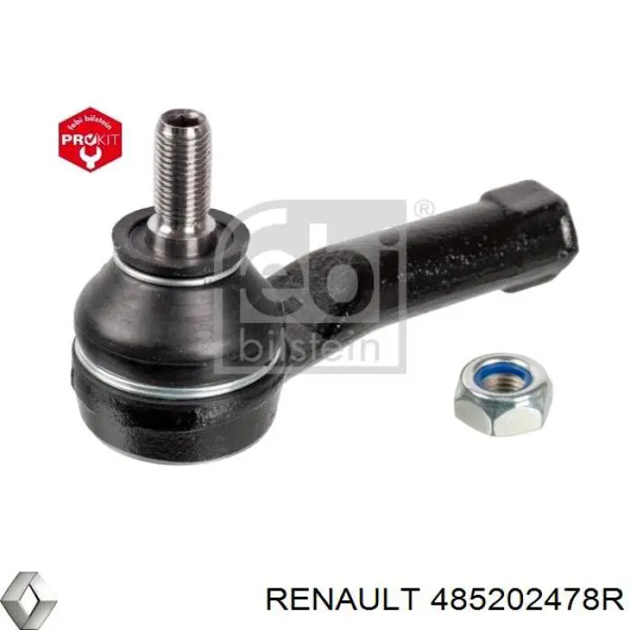 Наконечник рулевой тяги внешний Renault (RVI) 485202478R