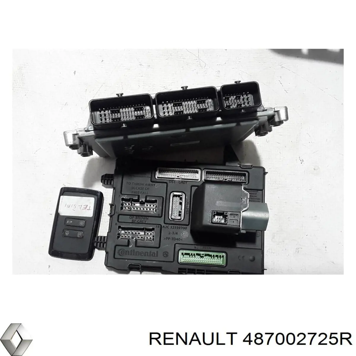 Купить 487002725R Renault (RVI) Механизм блокировки рулевого колеса