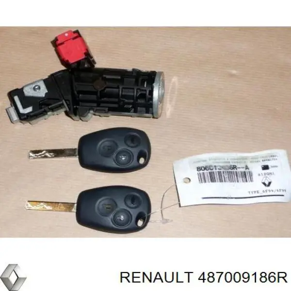 487009186R Renault (RVI) Контакты замка зажигания