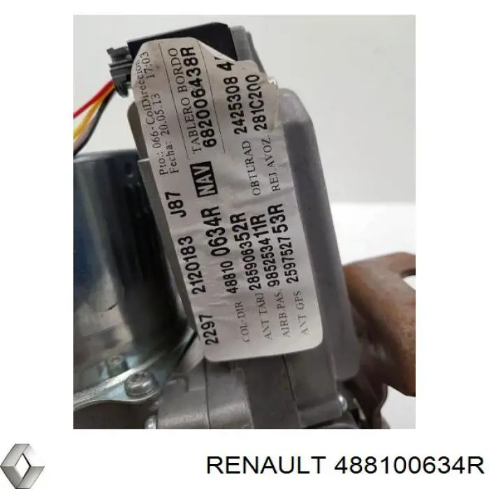 Рулевая колонка Renault (RVI) 488100634R цена, от 95.02 USD