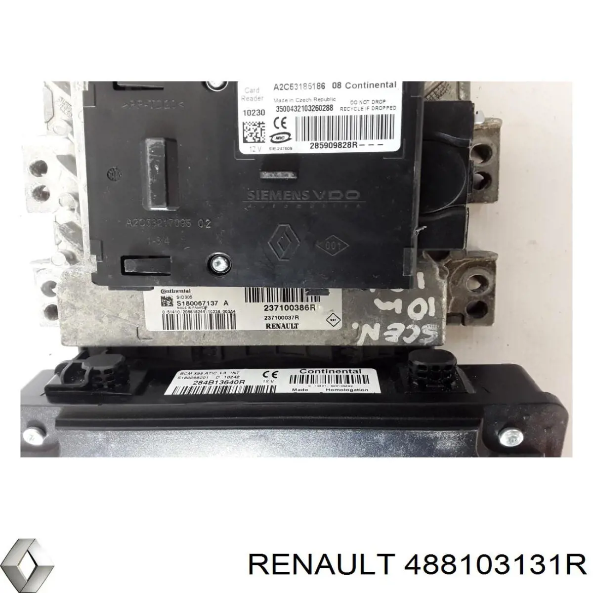 Coluna da direção para Renault Scenic III JZ0, JZ1
