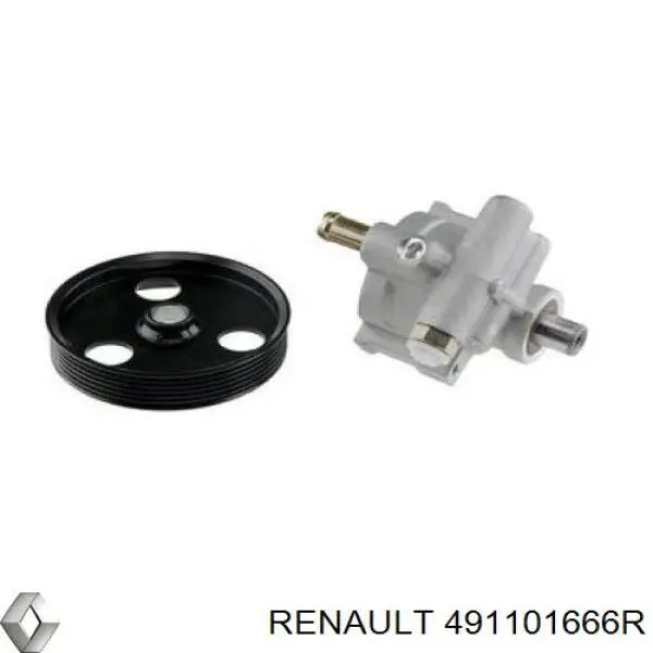 491101666R Renault (RVI) ГУР руля