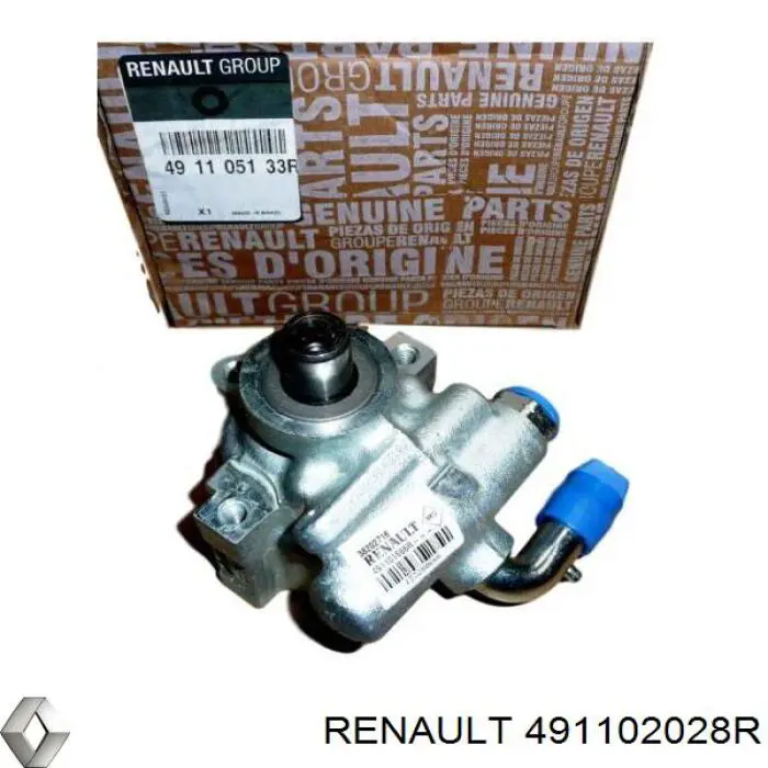 491102028R Renault (RVI) насос гур