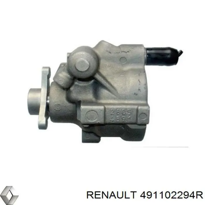 491102294R Renault (RVI) bomba da direção hidrâulica assistida